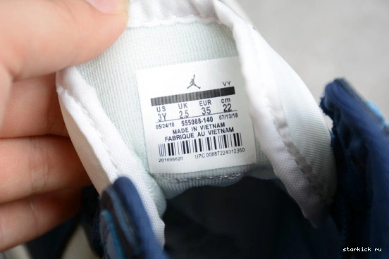 University Obsidian (555088-140) 1 Blue Kid Kids 555088-140 Air Jordan 0814
